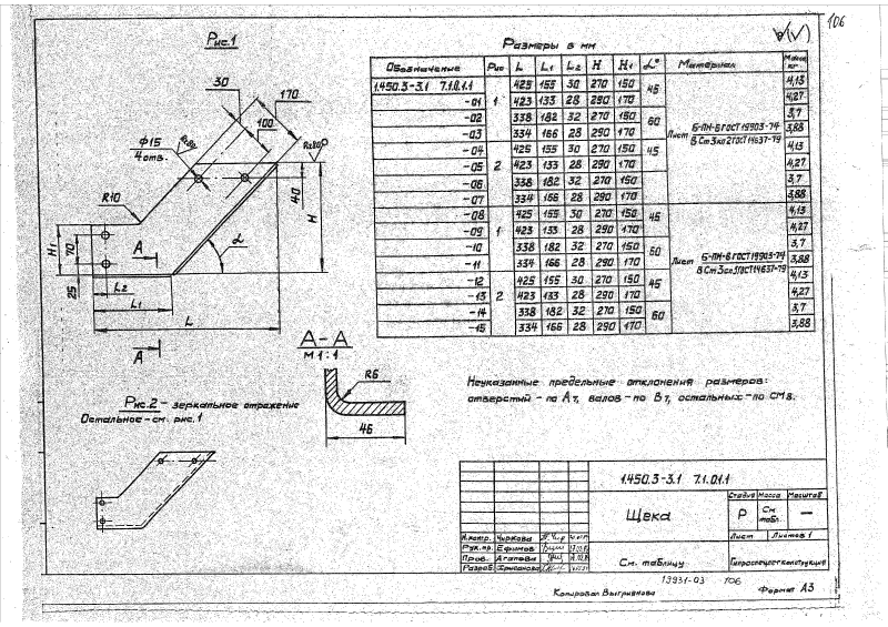 Серия 1.450.3-3 выпуск 1 часть 2. Страница 106