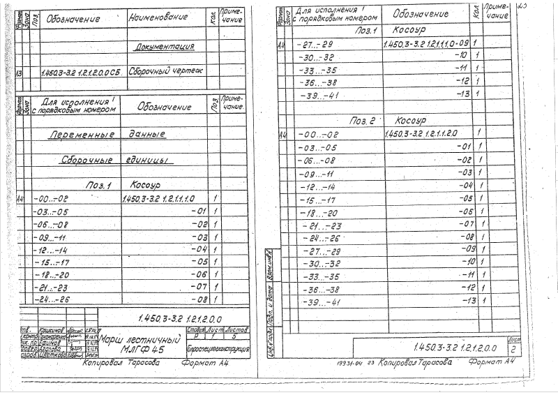 Серия 1.450.3-3 выпуск 2 часть 1. Страница 023