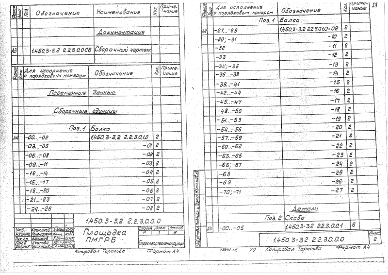 Серия 1.450.3-3 выпуск 2 часть 2. Страница 029