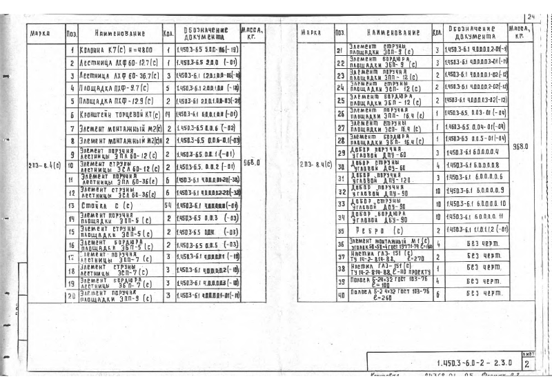 Серия 1.450.3-6 выпуск 0-2. Страница 24