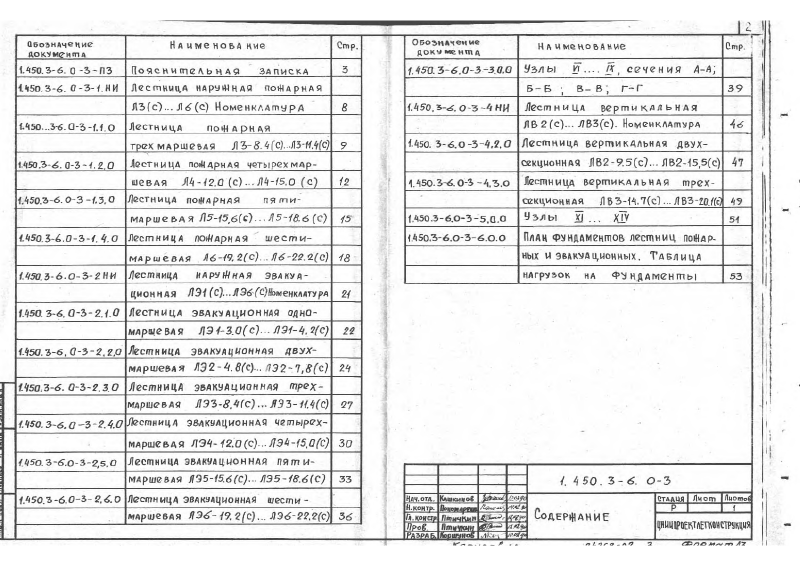 Серия 1.450.3-6 выпуск 0-3. Страница 02