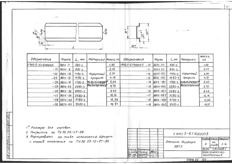 Серия 1.450.3-6 выпуск 1. Страница 121