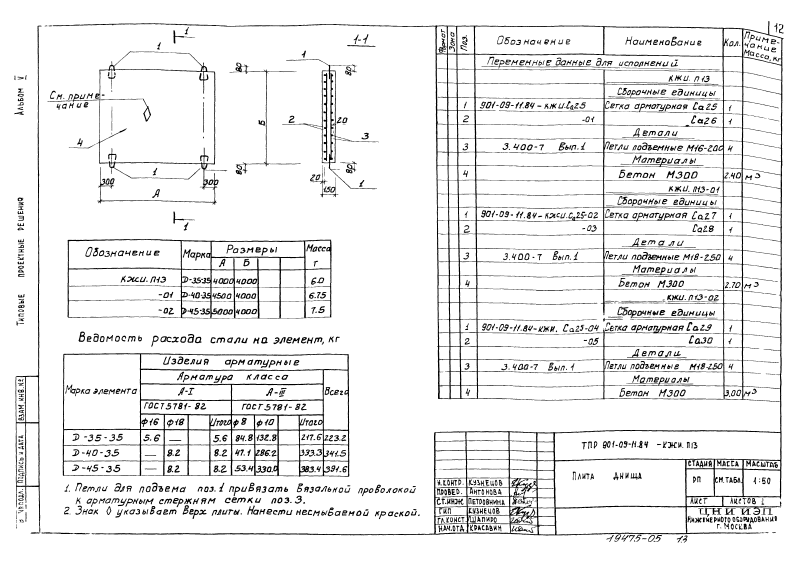 ТПР 901-09-11.84 Альбом 5. Страница 14