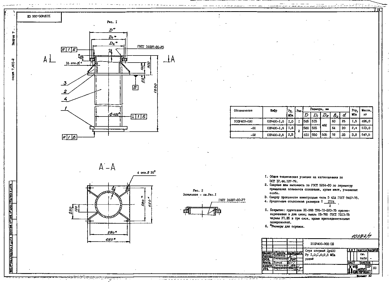 Серия 7.401-2 выпуск 7. Страница 14