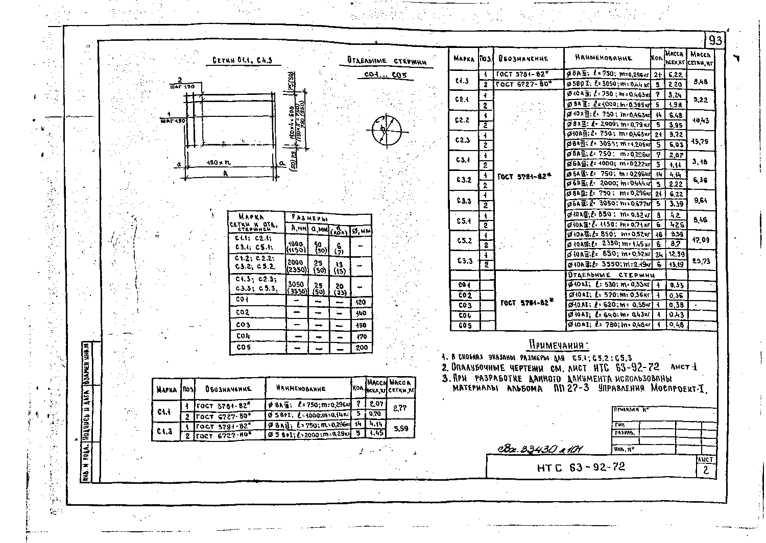 Альбом НТС 63-92. Страница 101