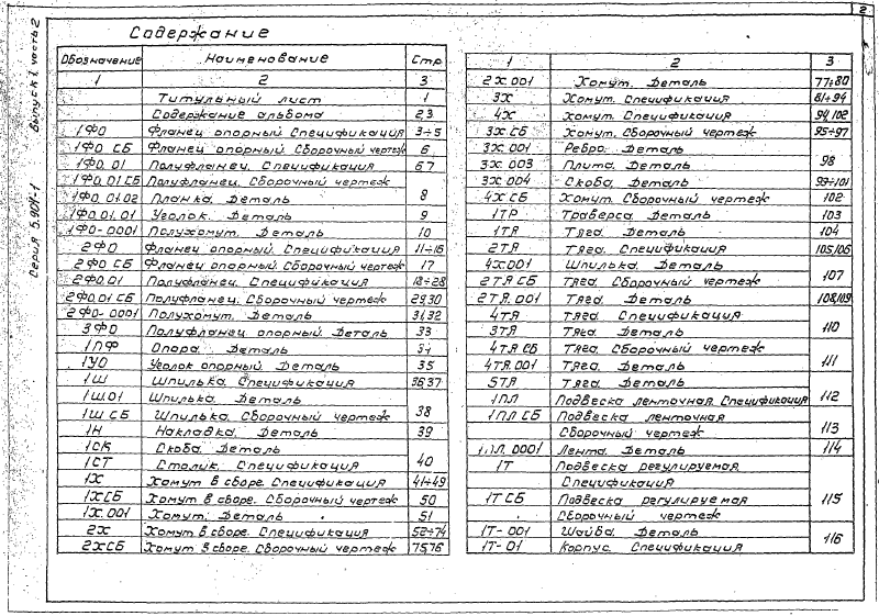 Серия 5.904-1 выпуск 1 часть 2. Страница 003