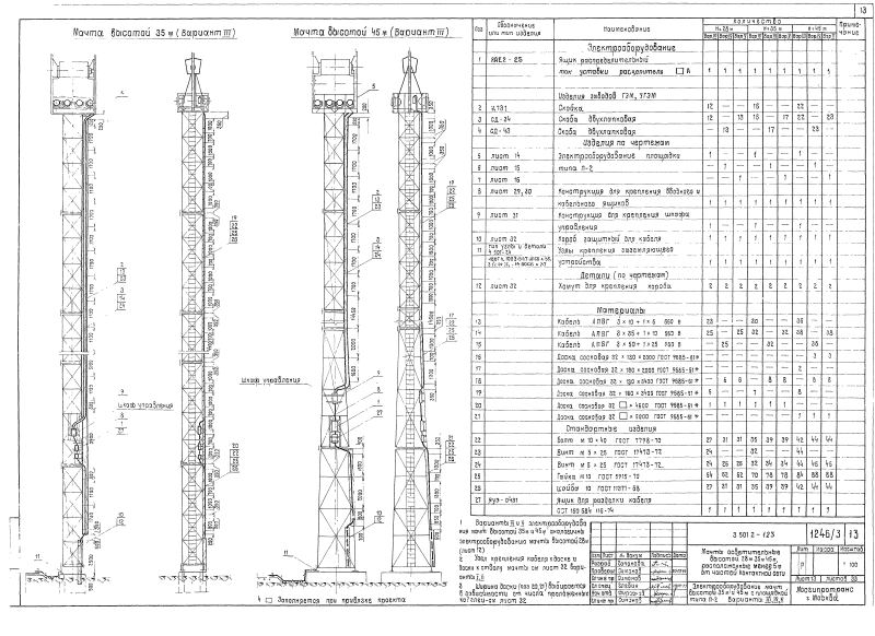 Серия 3.501.2-123 выпуск 1 альбом 3. Страница 13