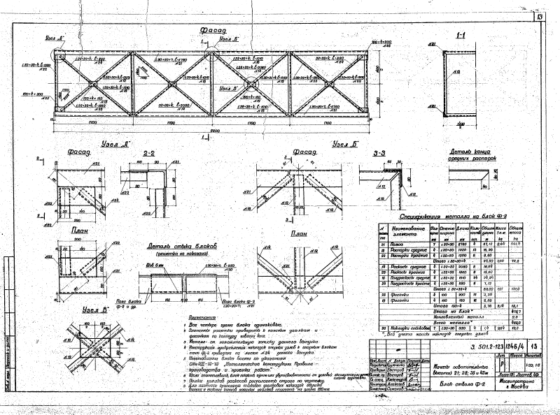 Серия 3.501.2-123 выпуск 2. Страница 13
