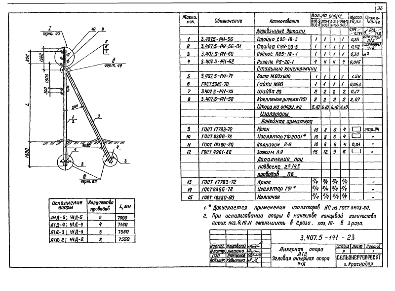 Серия 3.407.5-141. Страница 036