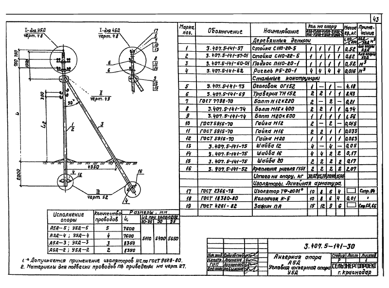 Серия 3.407.5-141. Страница 043