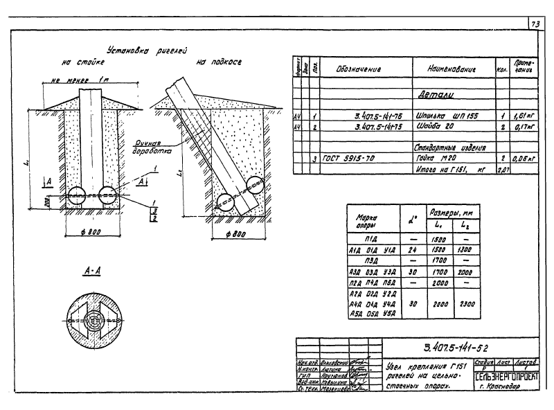 Серия 3.407.5-141. Страница 073