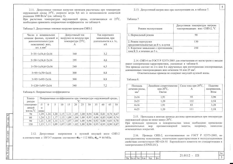 Шифр 21.0112 Альбом 2. Страница 06