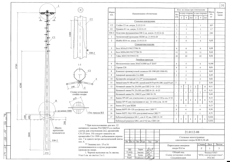 Шифр 21.0112 Альбом 2. Страница 32
