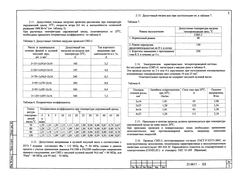 Шифр 25.0017. Страница 005